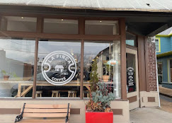 Eureka café storefront on Central Avenue